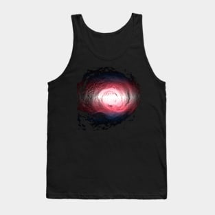 Trans Flag Galaxy Space Stars Tank Top